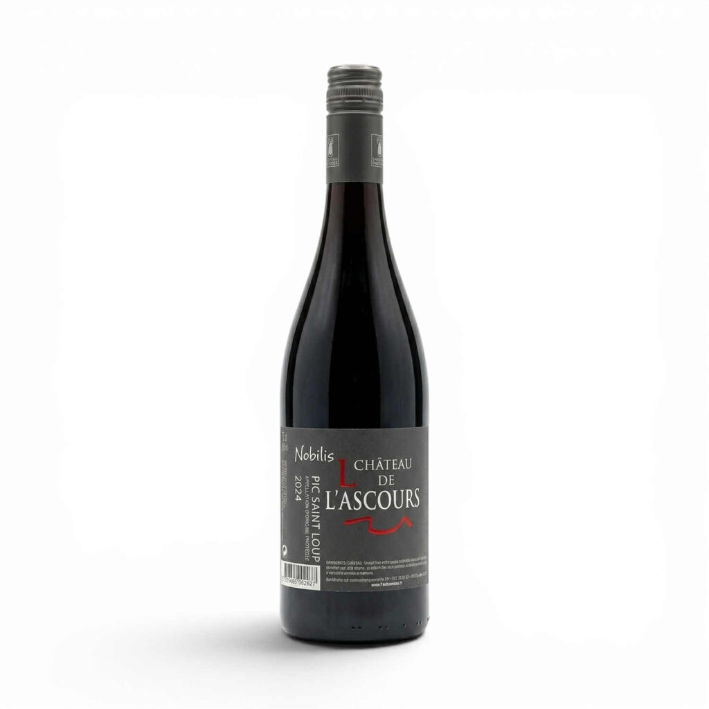 Vin Rouge Aop Languedoc Pic Saint Loup Nobilis 75cl Domaine de Lascours