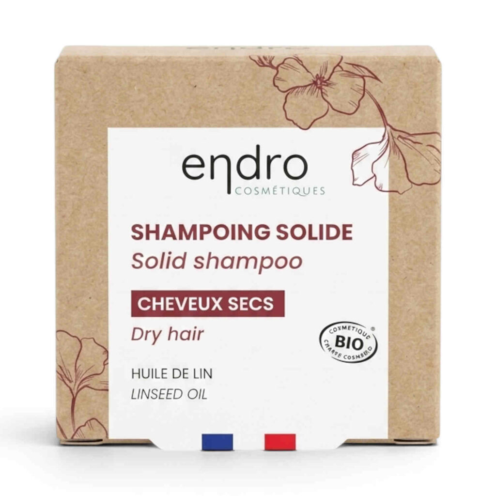 Shampoing solide cheveux secs 85 g Sentier Vert
