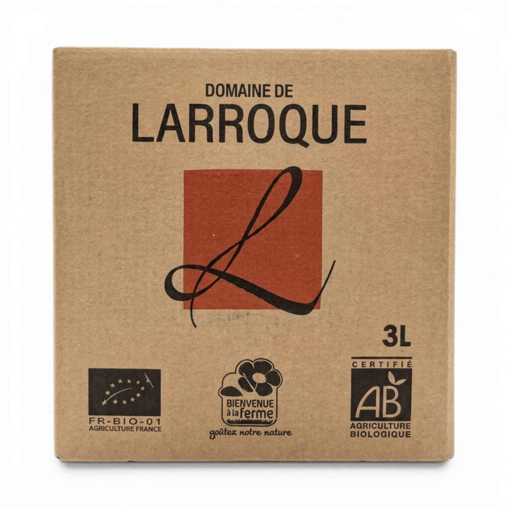 Vin rouge AOC 3 L Domaine de Larroque