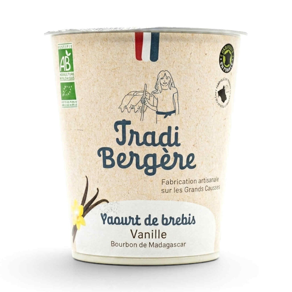 Yaourt Brebis à la Vanille 400gr Tradi Bergere