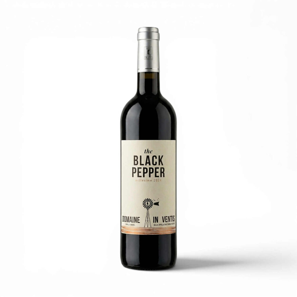 Vin Rouge Thé Black Pepper 75cl Domaine In Ventis