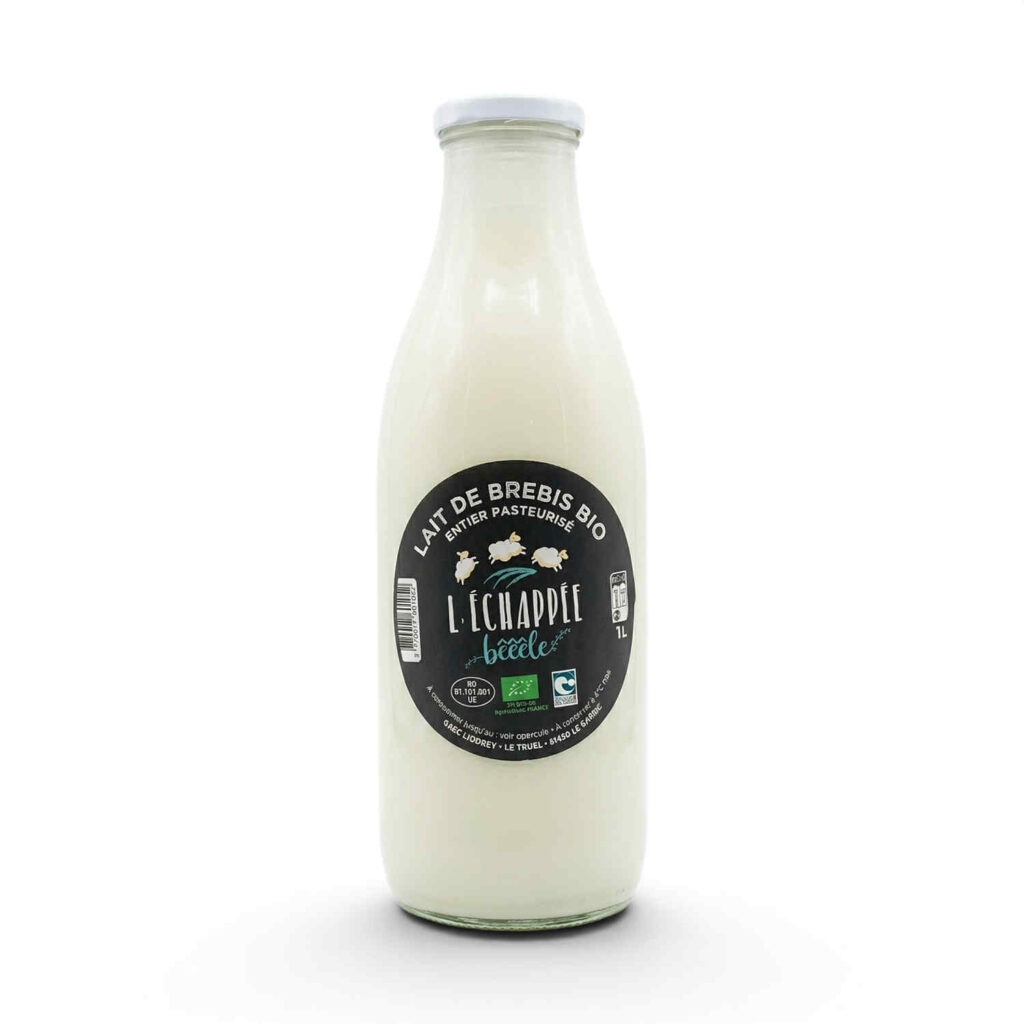 Lait Brebis 1l l'Echappee Beeele