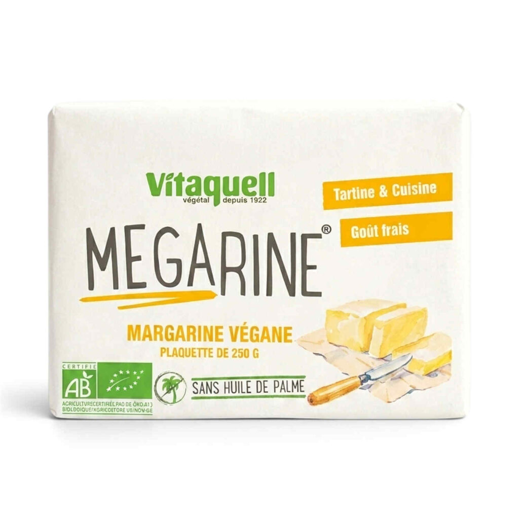 Margarine cuisson et tartine 250 g Vitaquell