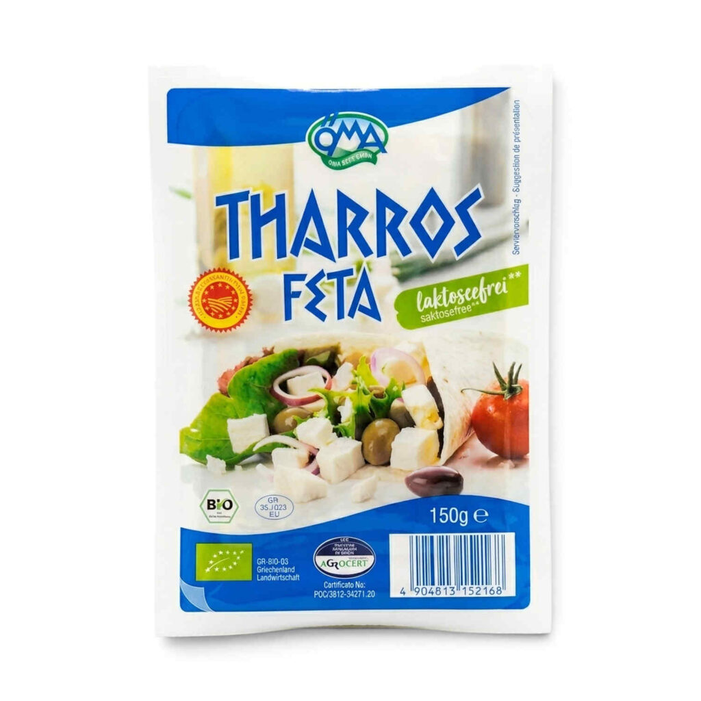 Feta sans Lactose 150gr Oma