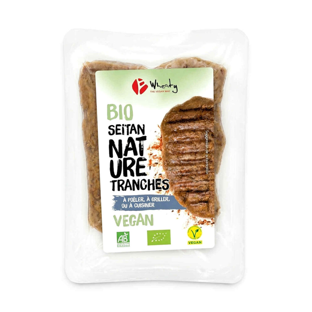 Seitan Nature Tranche 160gr Wheaty