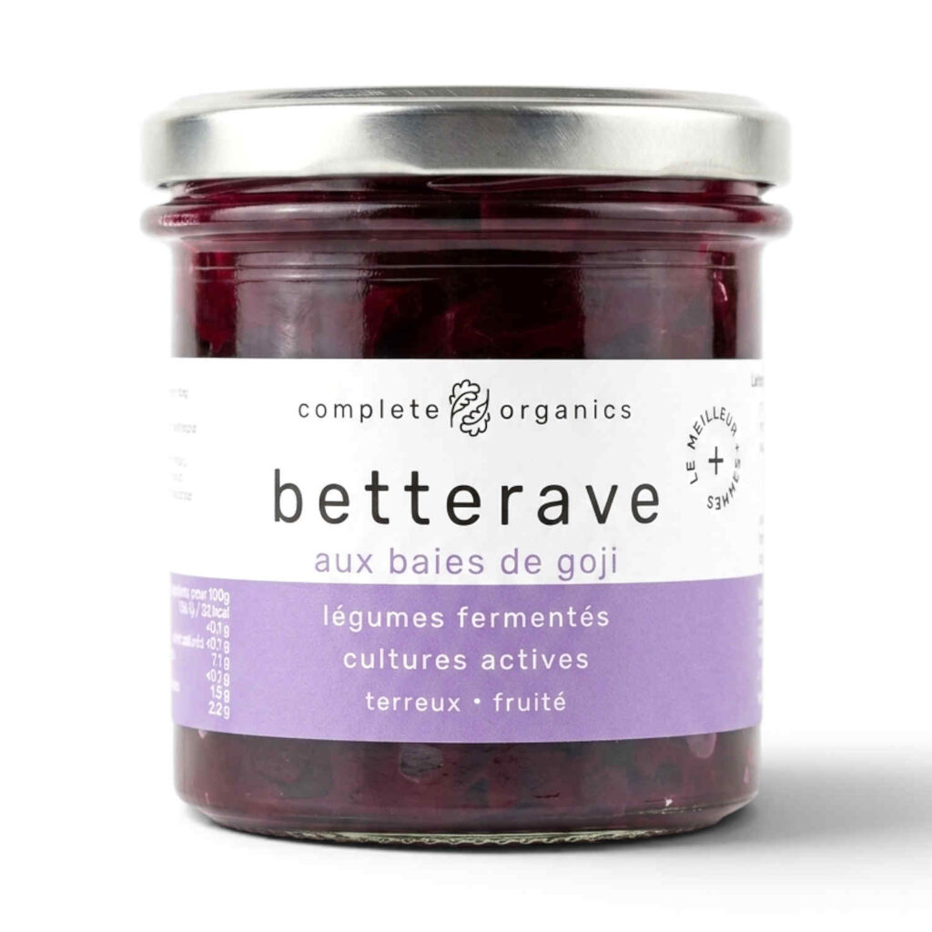 Betteraves Baies de Goji 220gr Complète Organics