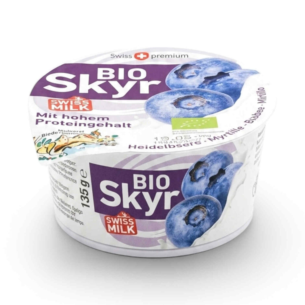 Skyr myrtille 135 g Biedermann