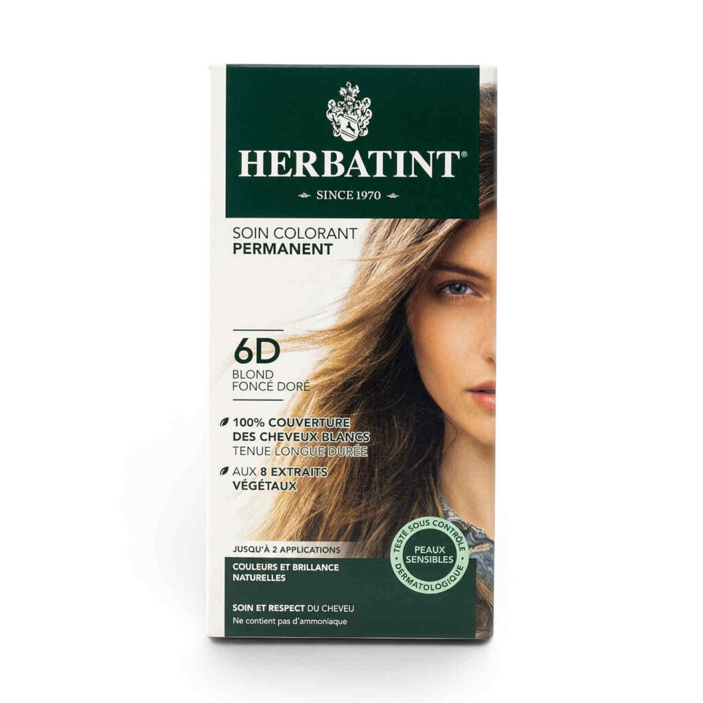 Coloration 6D blond foncé doré Herbatint