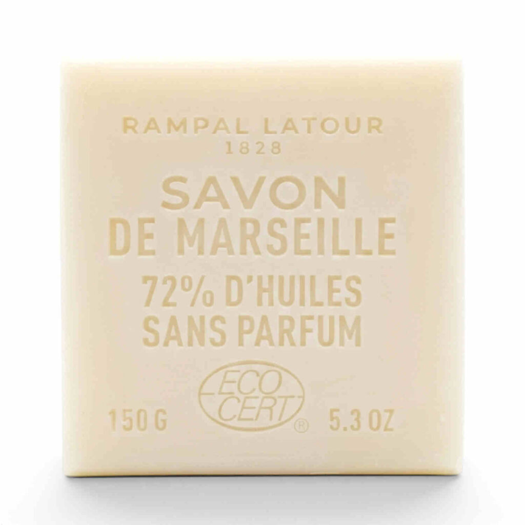 Savon de Marseille Blanc 150gr Rampal Latour