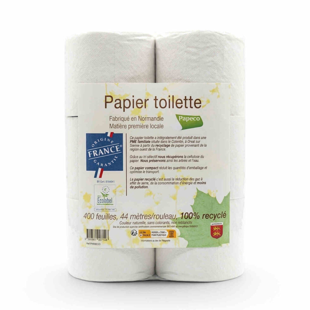 Papier toilette x 6 400 feuilles France Papeco