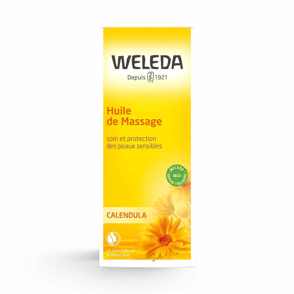 Huile de Massage Calendula 100ml Weleda