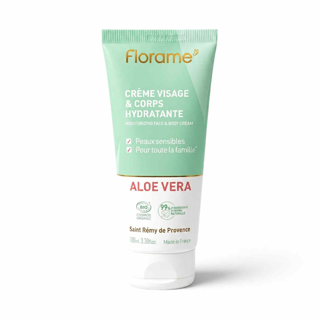 Crème visage et corps aloe vera 100 ml Florame