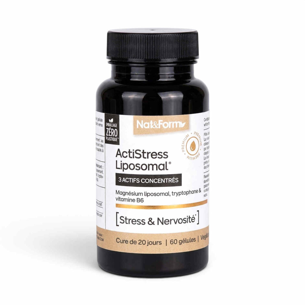 Actistress magnésium liposomial 60 gélules Nat et Form