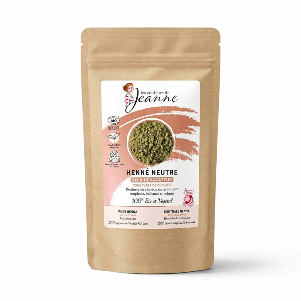 Soin réparateur henné neutre 100 g Les Couleurs de Jeanne
