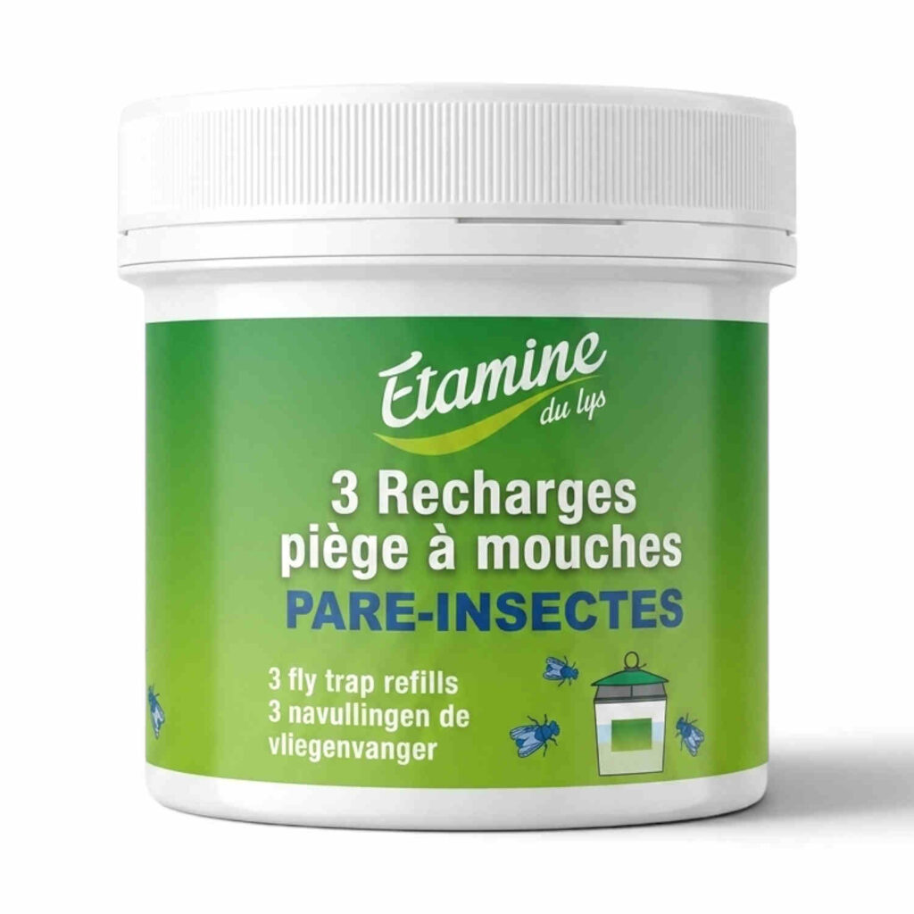 Recharge piège à mouches 3 sachets Étamine du Lys