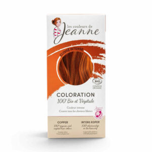 COLORATION VEGETALE CUIVRE INTENSE 100GR LES COULEURS DE JEANNE