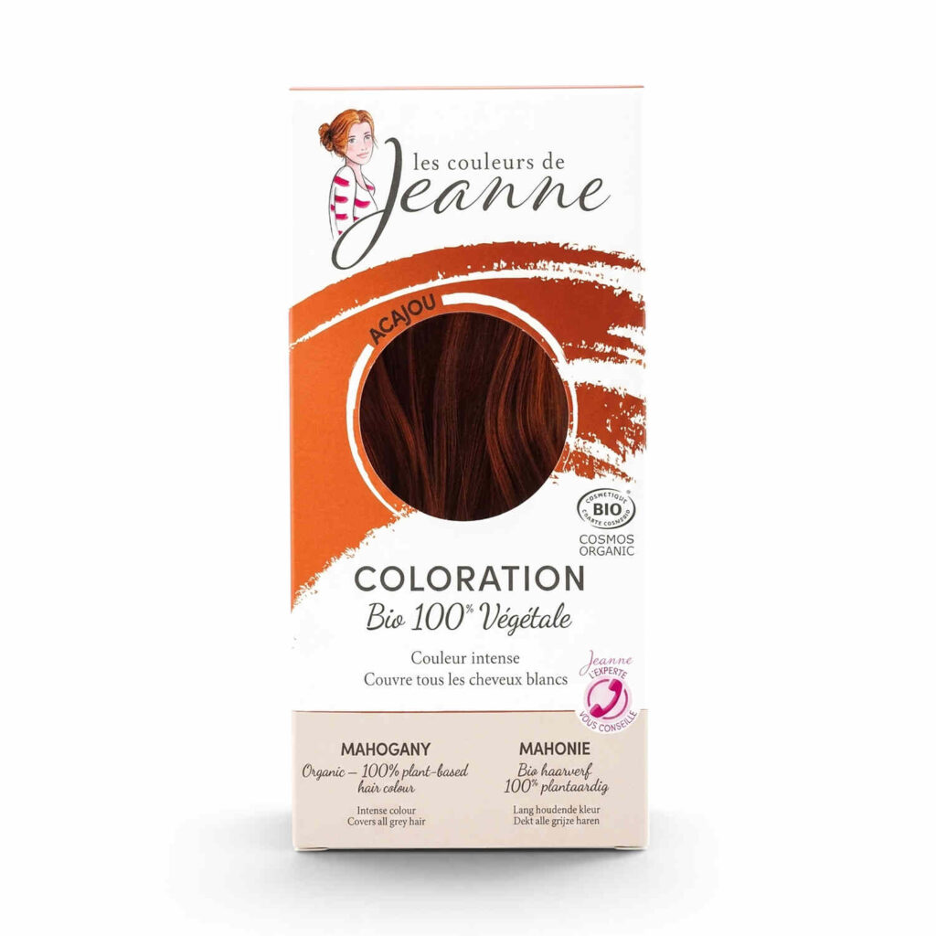 Coloration végétale acajou 100 g Les Couleurs de Jeanne