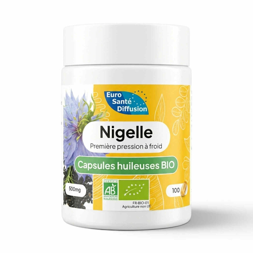 Huile de nigelle 500 mg 100 gélules ESD