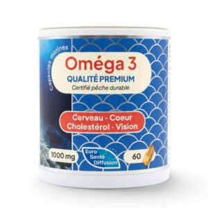 Huile oméga 3 1000 mg 60 gélules ESD