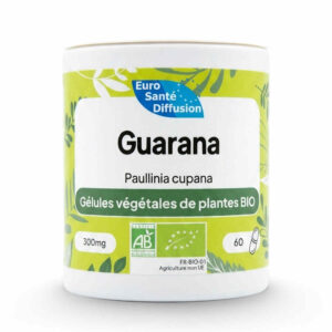 Guarana 300 mg 60 gélules bio ESD