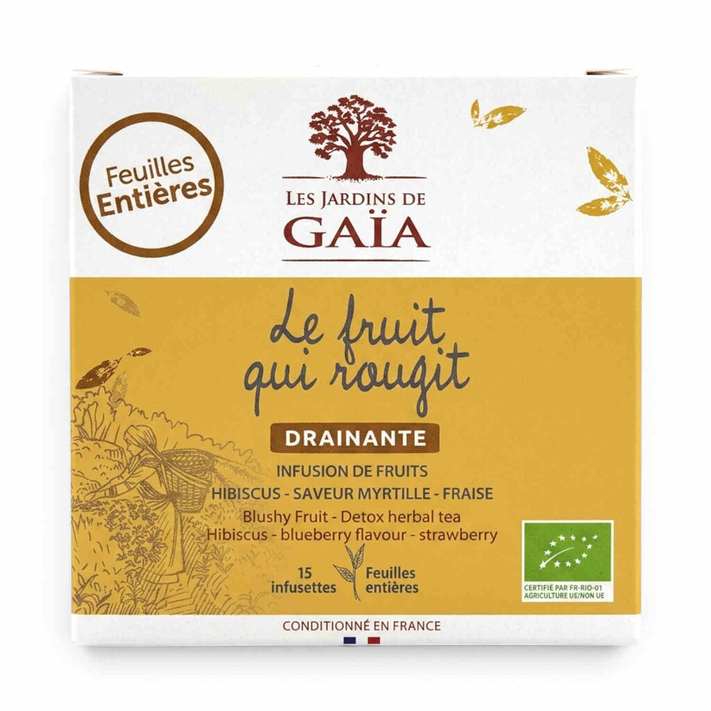 Infusion le Fruit Qui Rougit X15Inf les Jardins de Gaia