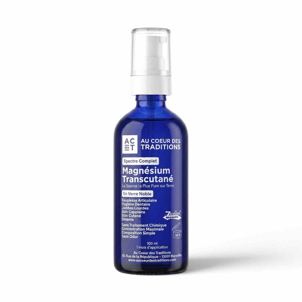 Magnésium transcutané 100 ml Au Coeur des Traditions