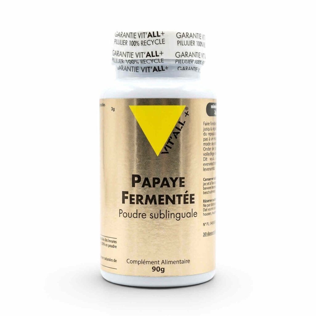 Papaye Fermentée Poudre 90gr Vitall+