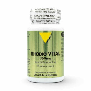 Rhodio Vital 30 gélules Vitall+