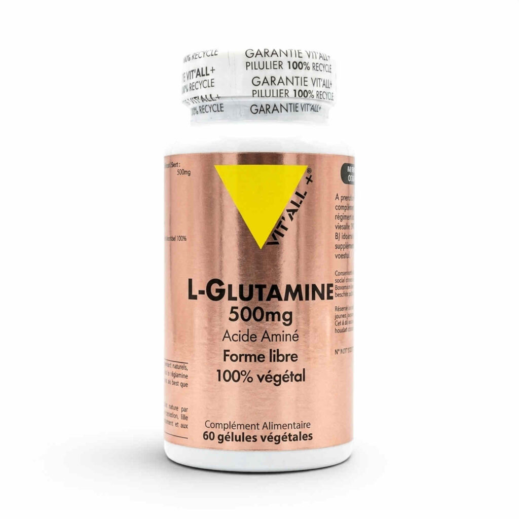 L-Glutamine 500mg X60G Vitall+