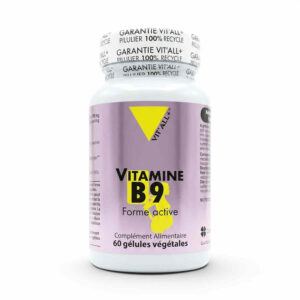 Vitamine B9 60 gélules Vitall+