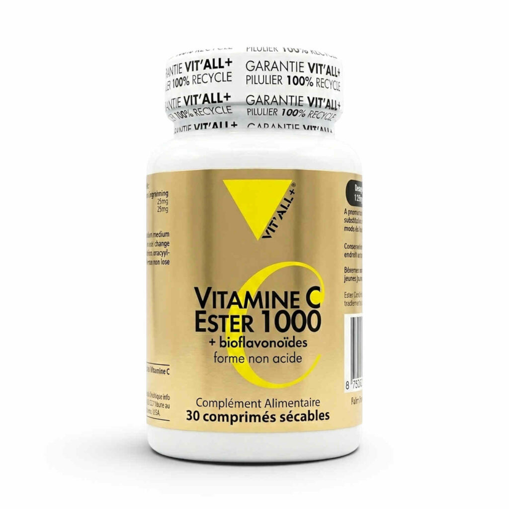 Vitamine C Ester 1000mg +Bioflavonoides X30C Vitall+