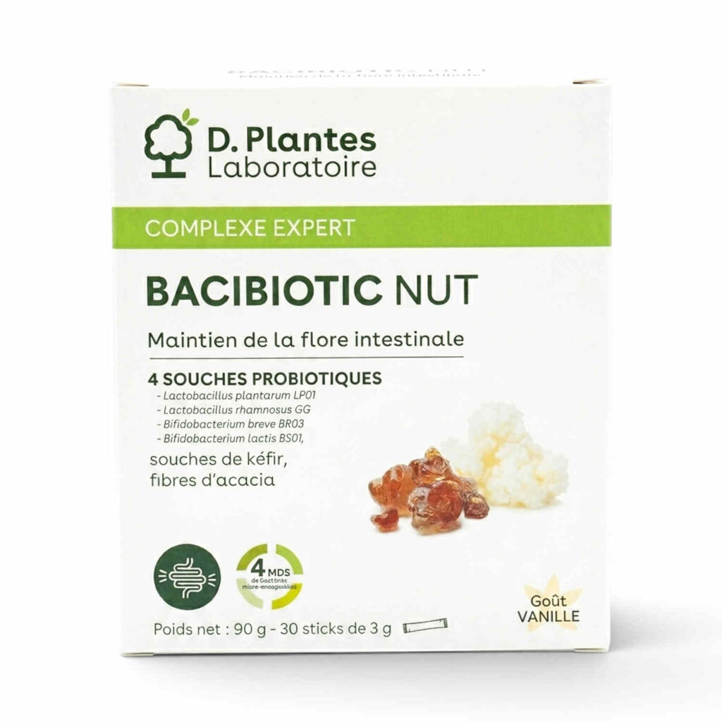 Bacibiotic Nut 30 sticks D.Plantes Laboratoire