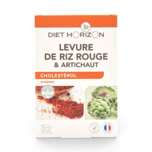 LEVURE DE RIZ ROUGE 60 CPS DIET HORIZON