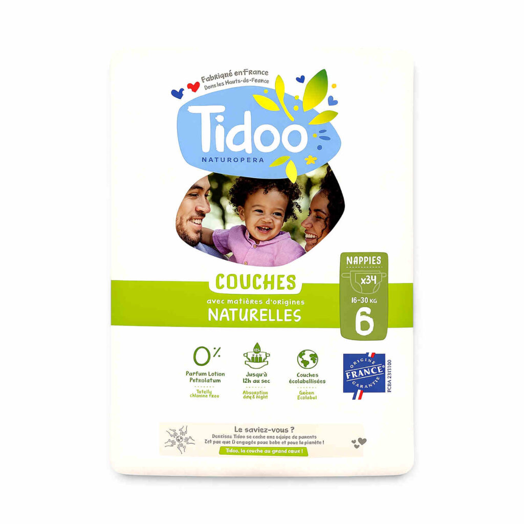 Couches Jumbo Pack Taille 6 Tidoo