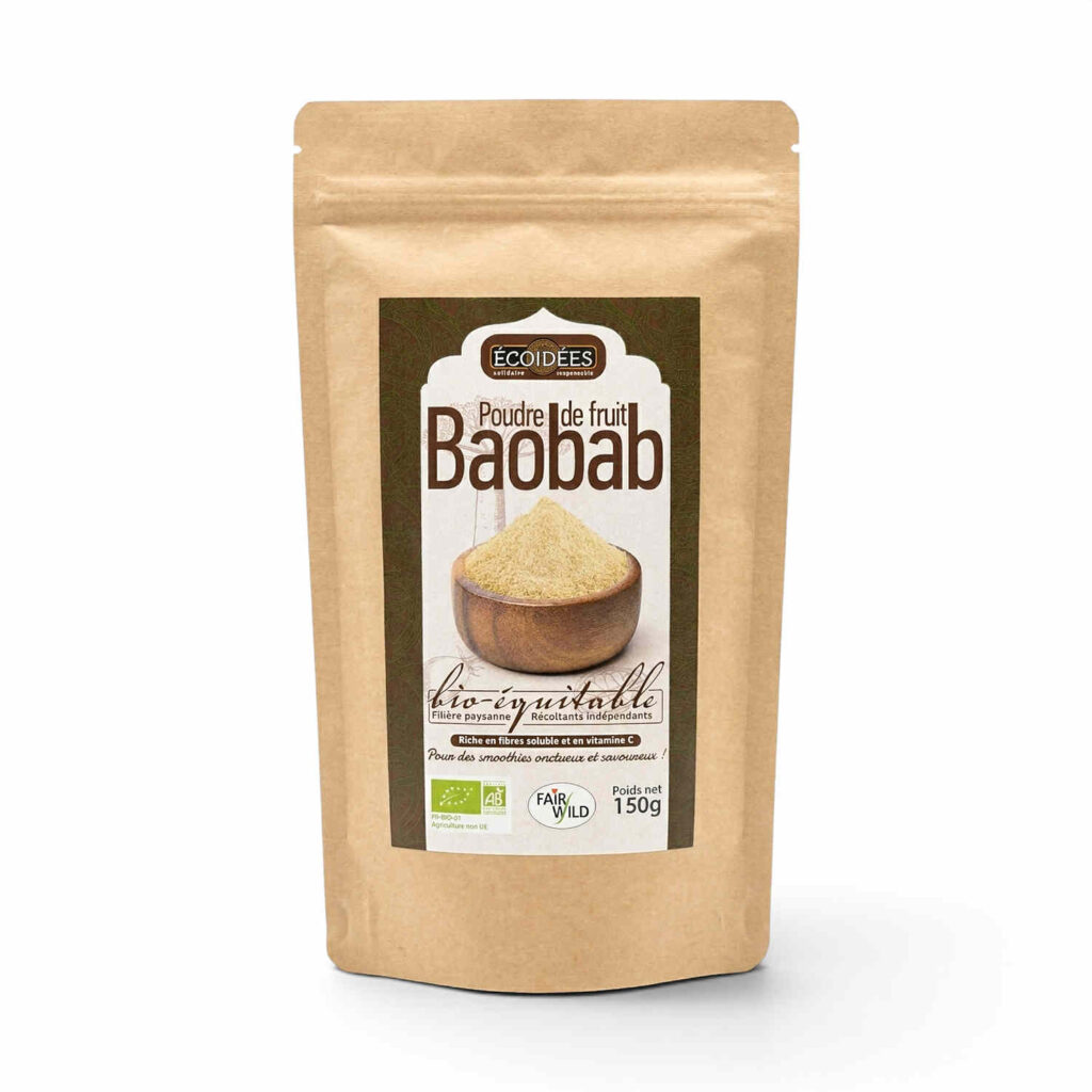 Poudre de Baobab 150gr Ecoidees