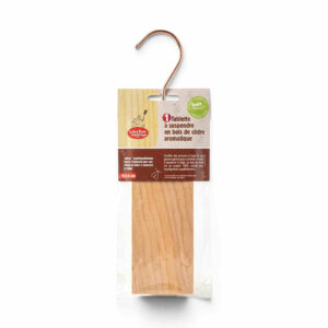 SACHET 1 TABLETTE EN CEDRE A SUSPENDRE