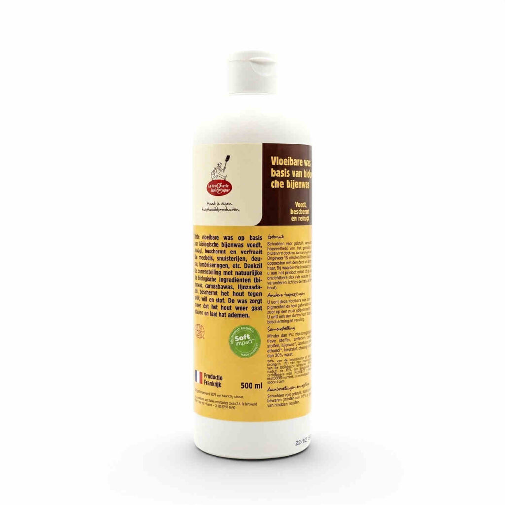 Cire d’abeille liquide 500 ml Étamine du Lys