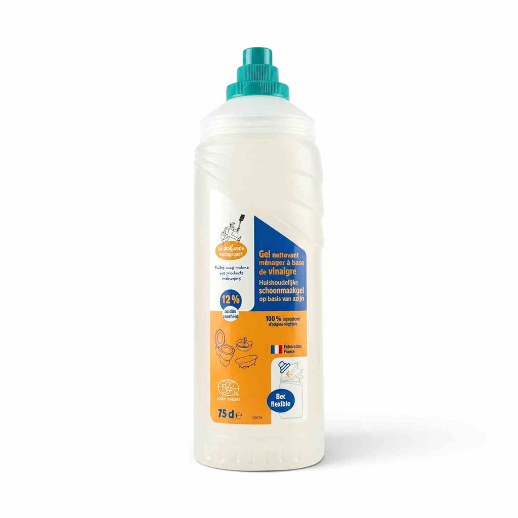 Gel nettoyant au vinaigre 12° 75 cl La Droguerie Écologique