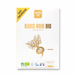 Radis noir 20 ampoules de 15 ml Nutrivie