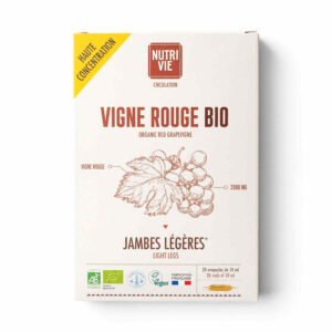 VIGNE ROUGE 20 AMPOULES DE 15 ML NUTRIVIE