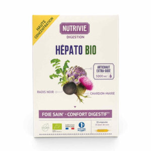 COMPLEXE HEPATO 20 AMPOULES DE 15ML NUTRIVIE