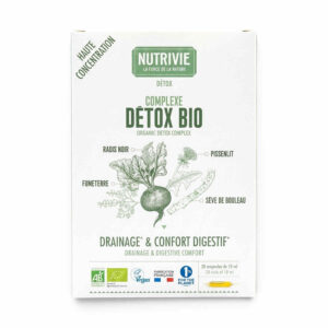 COMPLEXE DETOX 20 AMPOULES DE 15ML NUTRIVIE