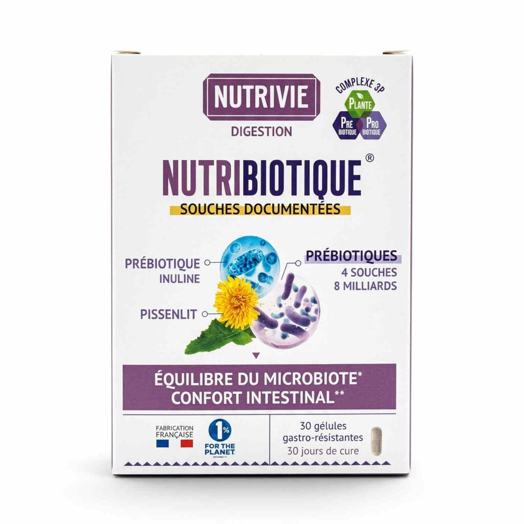 Probiotiques Equilibre Digestif X30G Nutrivie