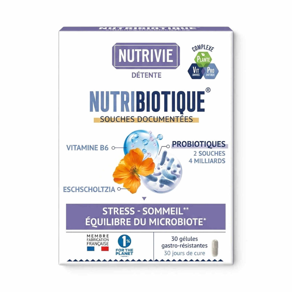Probiotique Stress Someil X30G Nutrivie