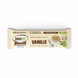 BARRE FRUITS VANILLE COCO 35GR GOURMIZ