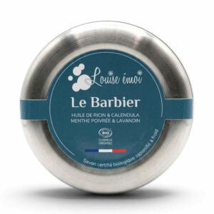 SAVON LE BARBIER BOITE INOX 150G LOUISE EMOI