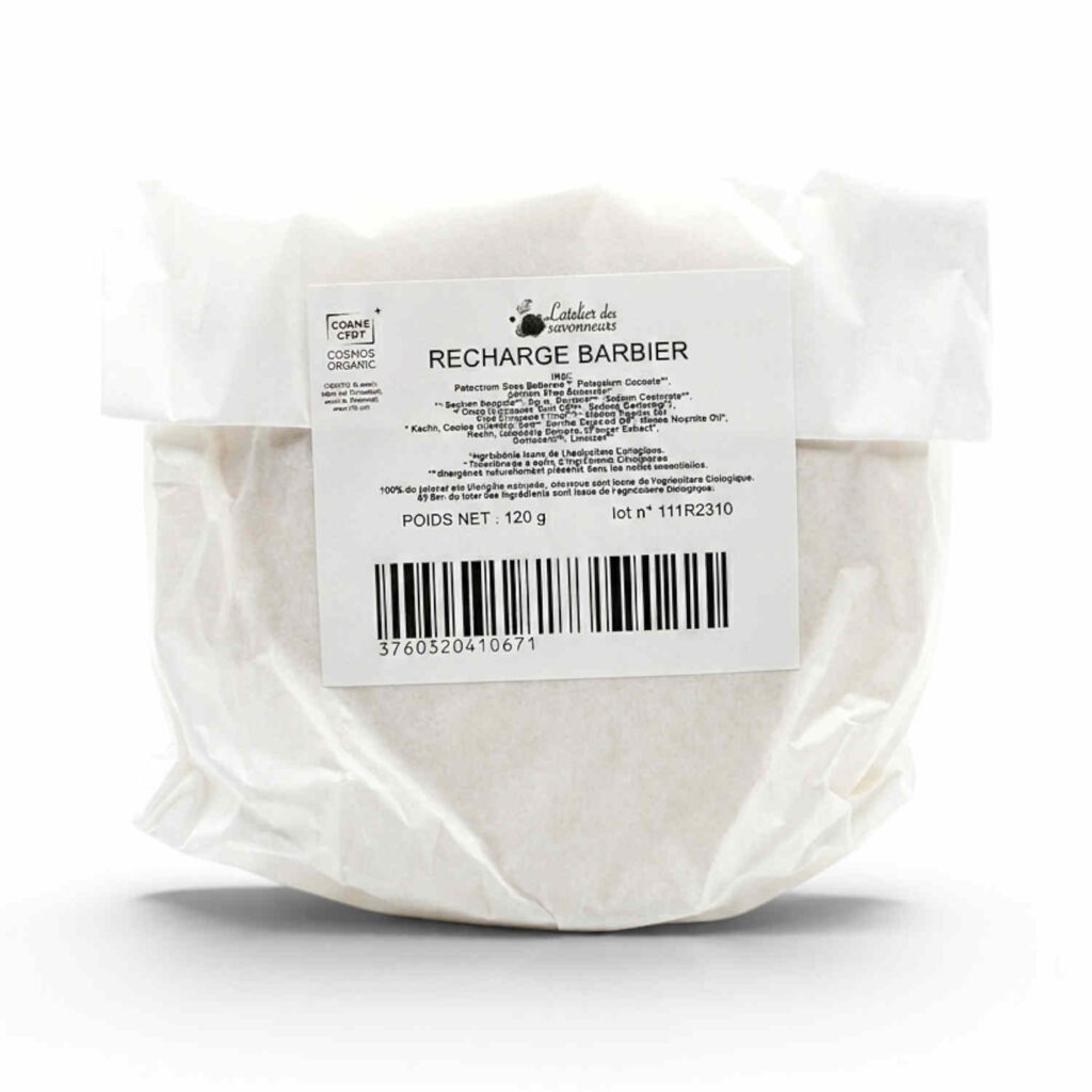 Savon Barbier Recharge 120gr Louise Emoi