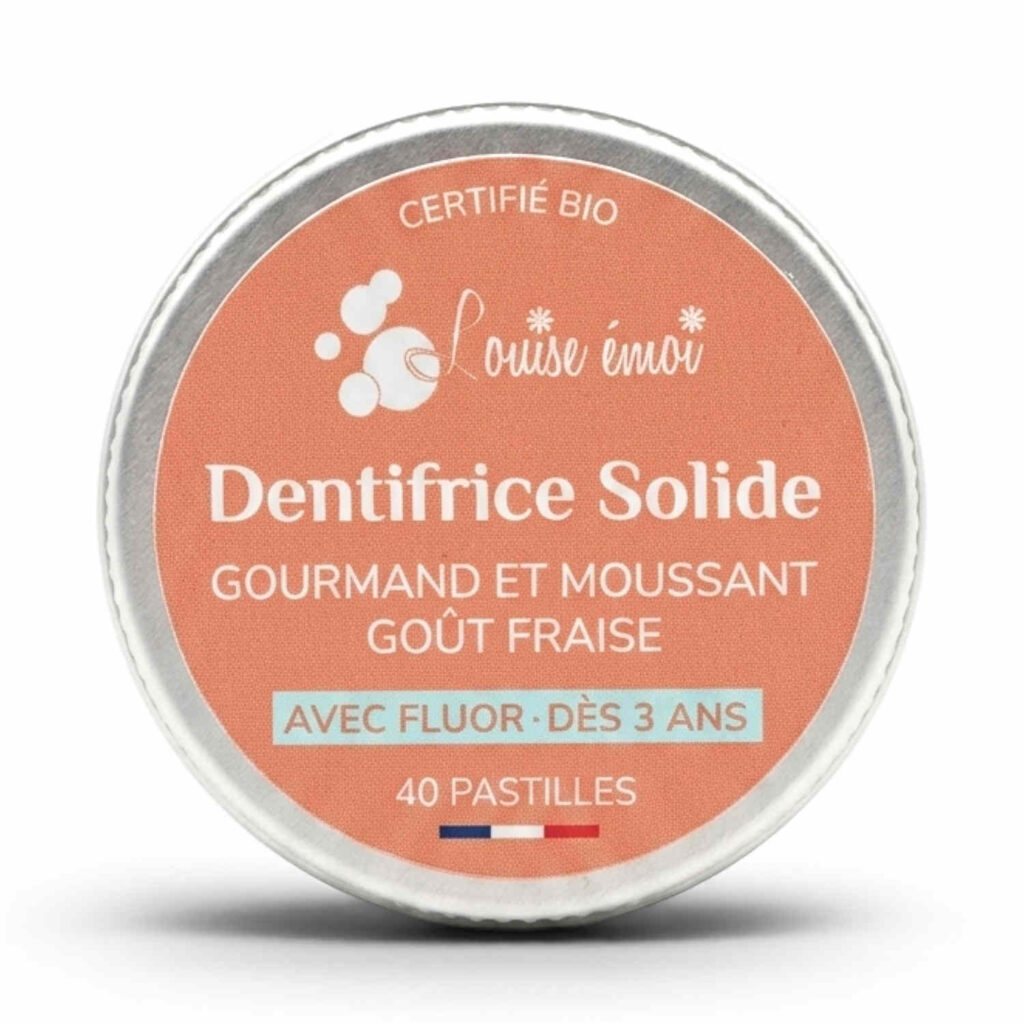 Dentifrice Solide Fraise X40 Louise Emoi