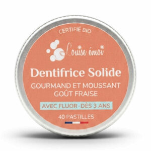 DENTIFRICE SOLIDE FRAISE X40 LOUISE EMOI