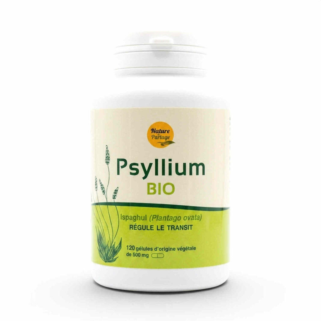 Psyllium 120 gélules Nature et Partage